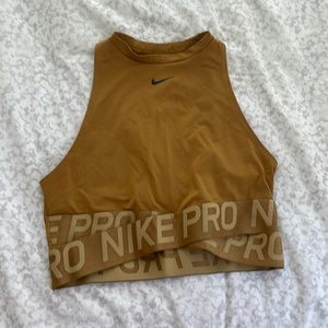 Nike pro crop top